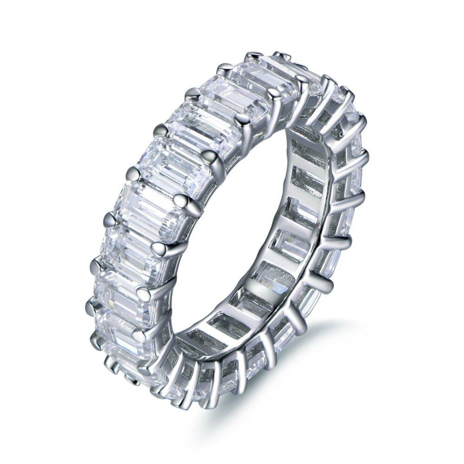 The Amari Emerald Eternity Band 7.50cts