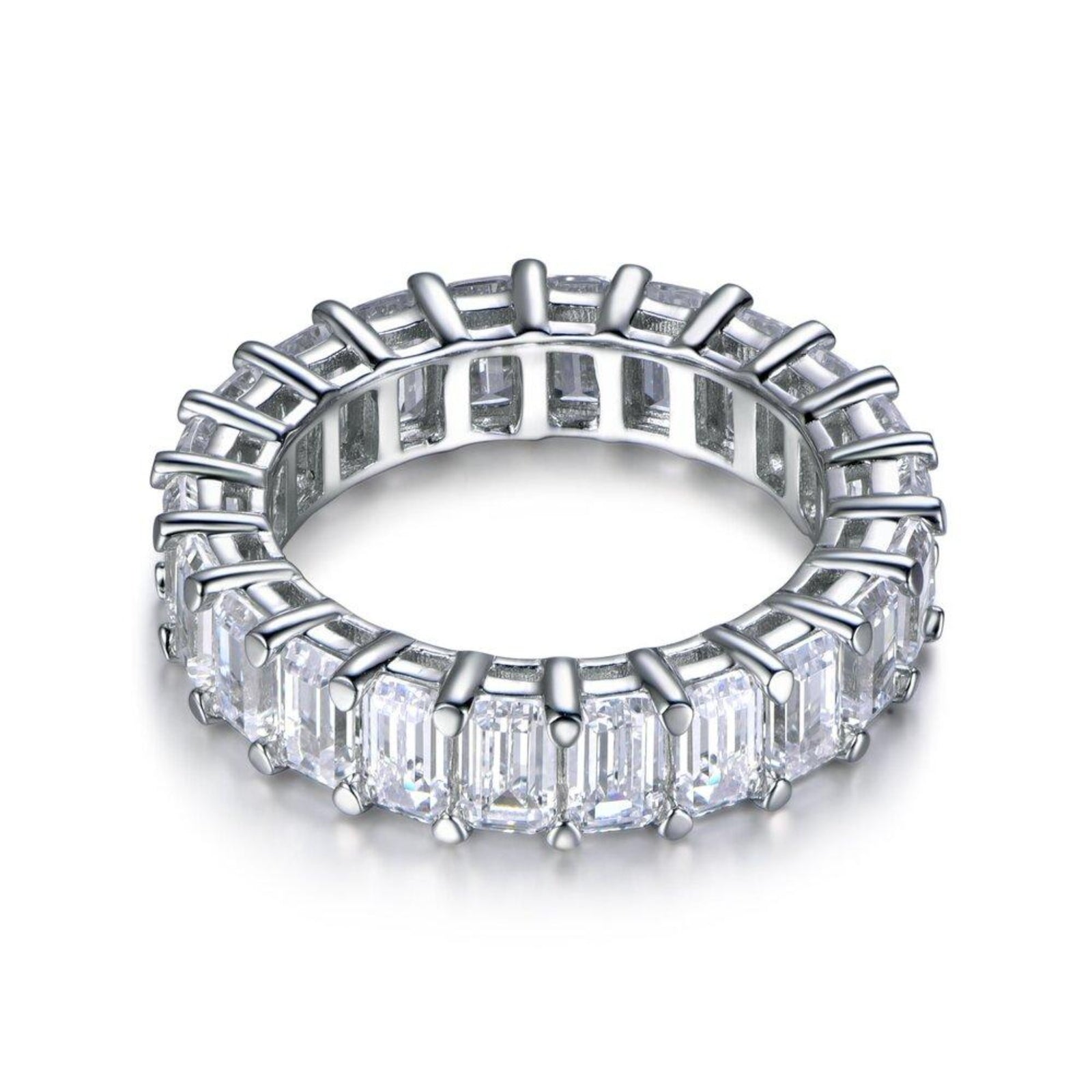 The Amari Emerald Eternity Band 7.50cts